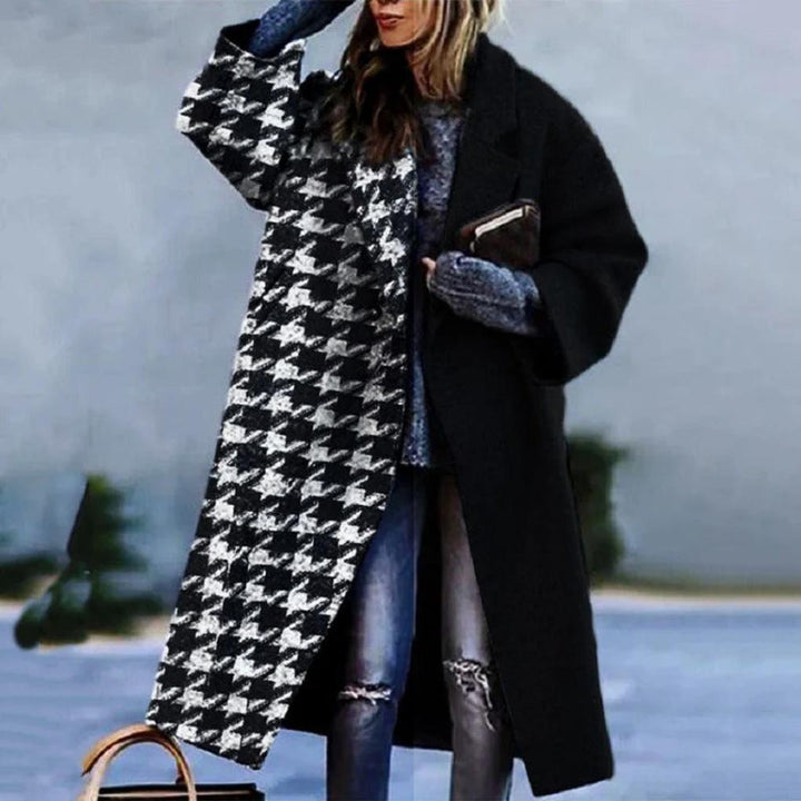 Dinah | Women's Oversized Plaid Longline Coat