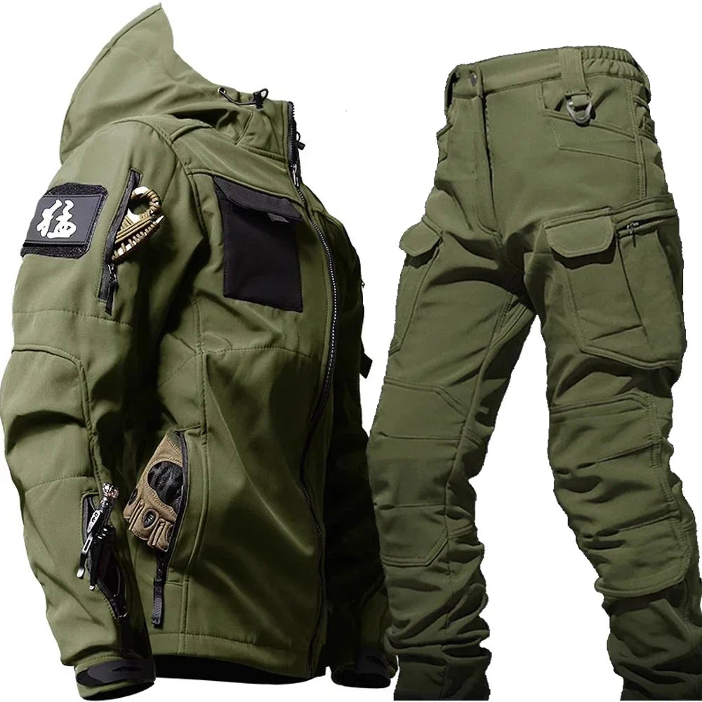 Brett | Men's Tactical Hooded Tracksuit