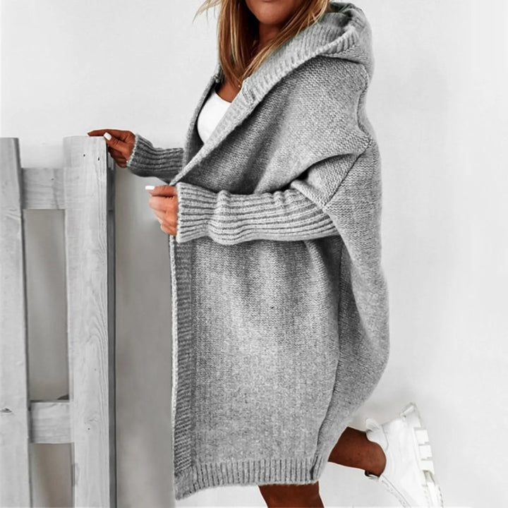 Eugenia | Women's Oversized Hooded Knit Cardigan