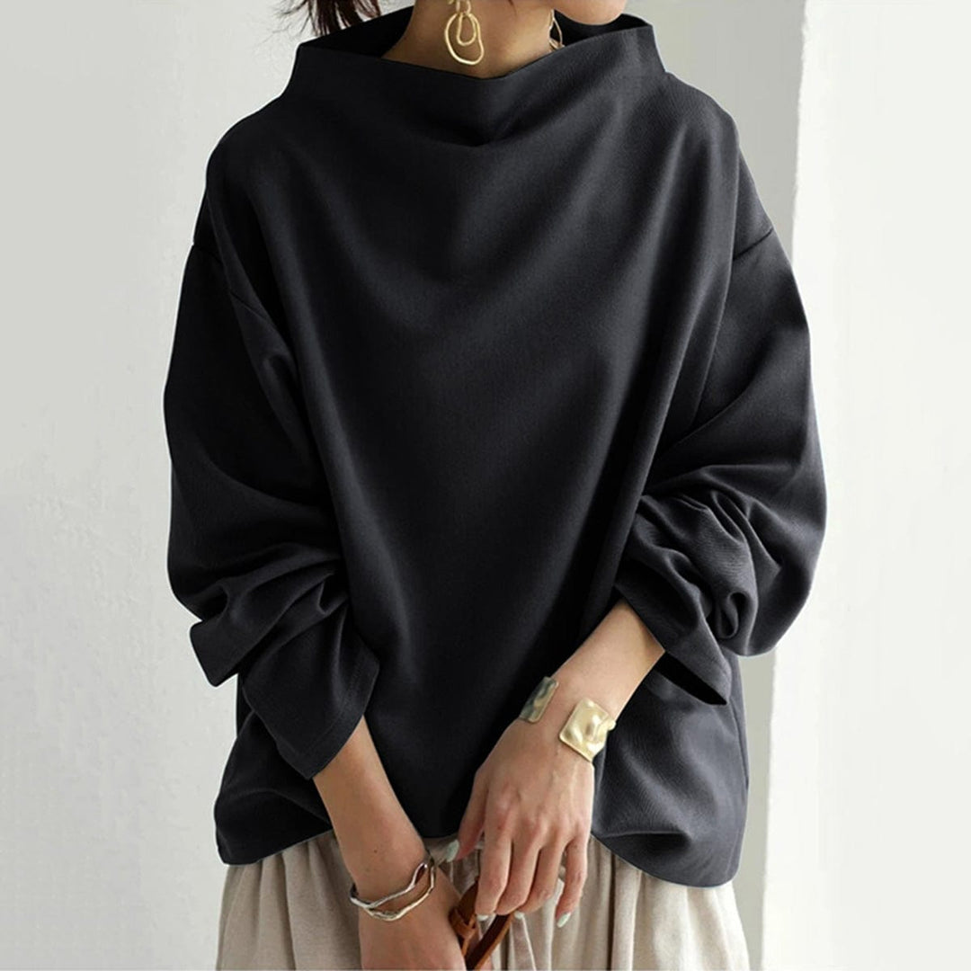 Aurelia | Women's Relaxed Fit High Neck Top