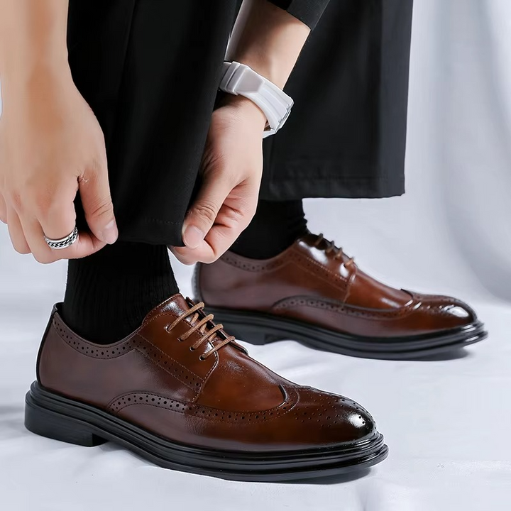 Jude | Men's Classic Wingtip Formal Shoes