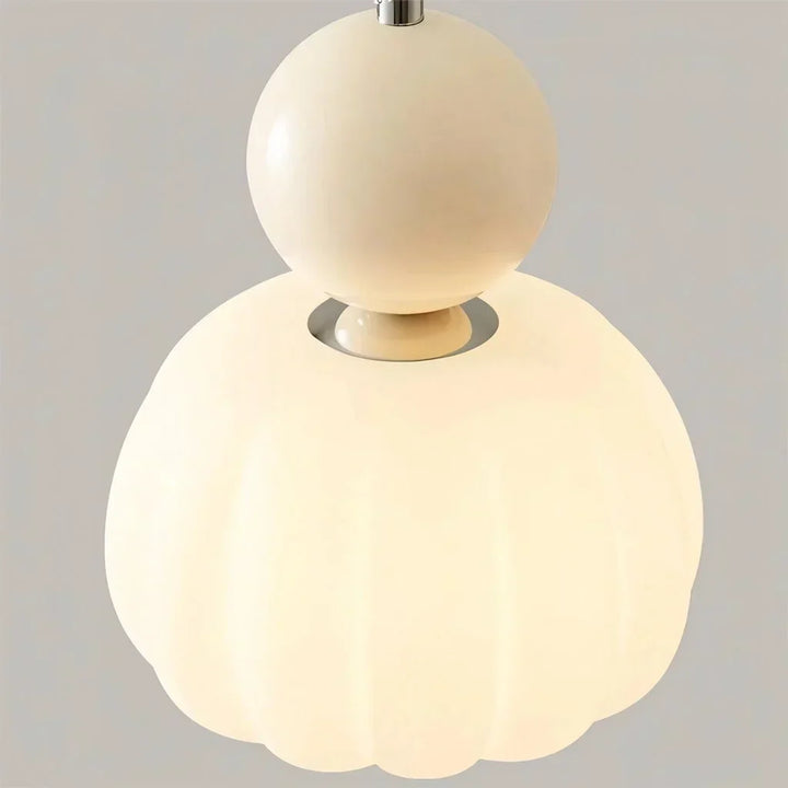 Modern G9 Pendant Light – Minimalist Metal Hanging Ceiling Lamp in Chrome, Cream, Green and Red