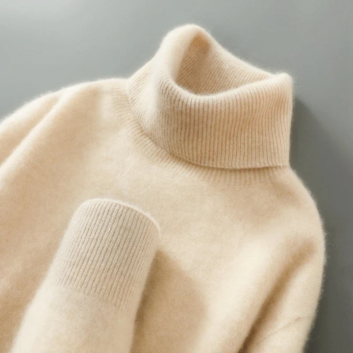 Lucio | Men's Merino Wool Roll Neck Jumper