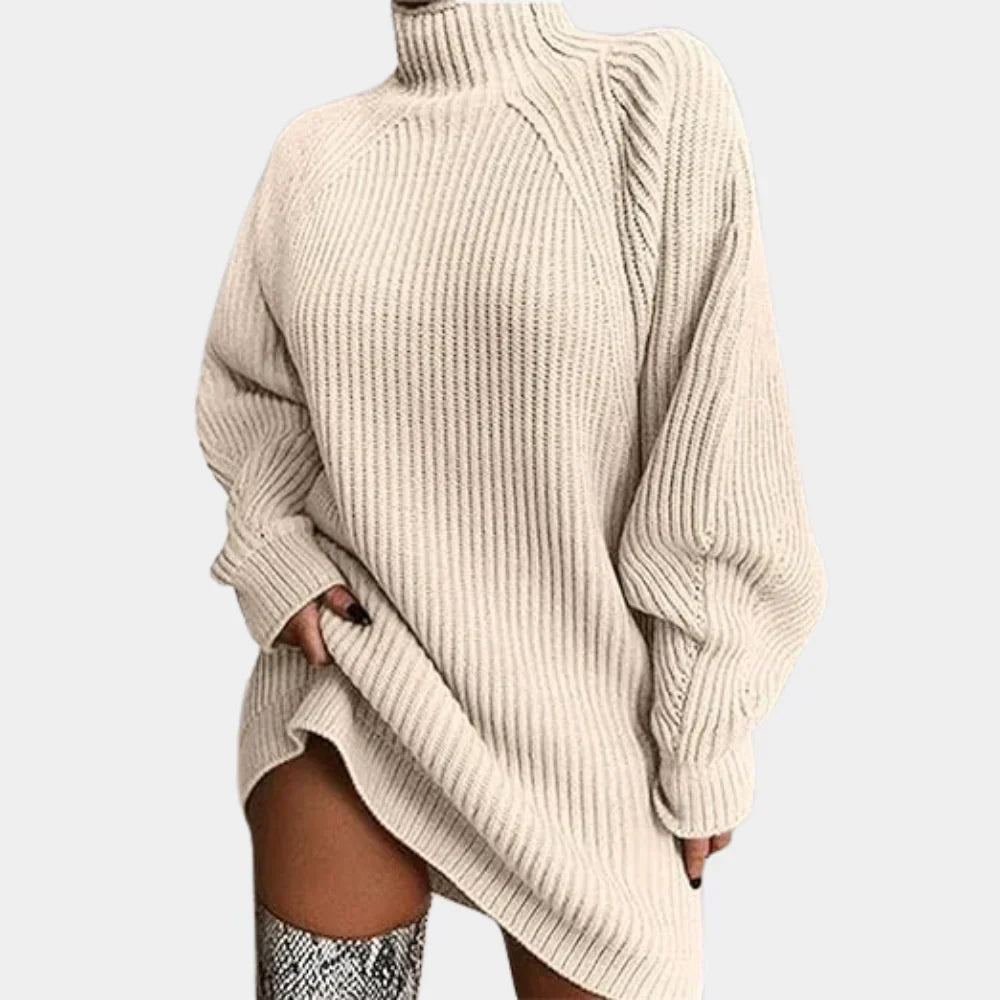 Serena | Women's Oversized Chunky Knit Jumper Dress