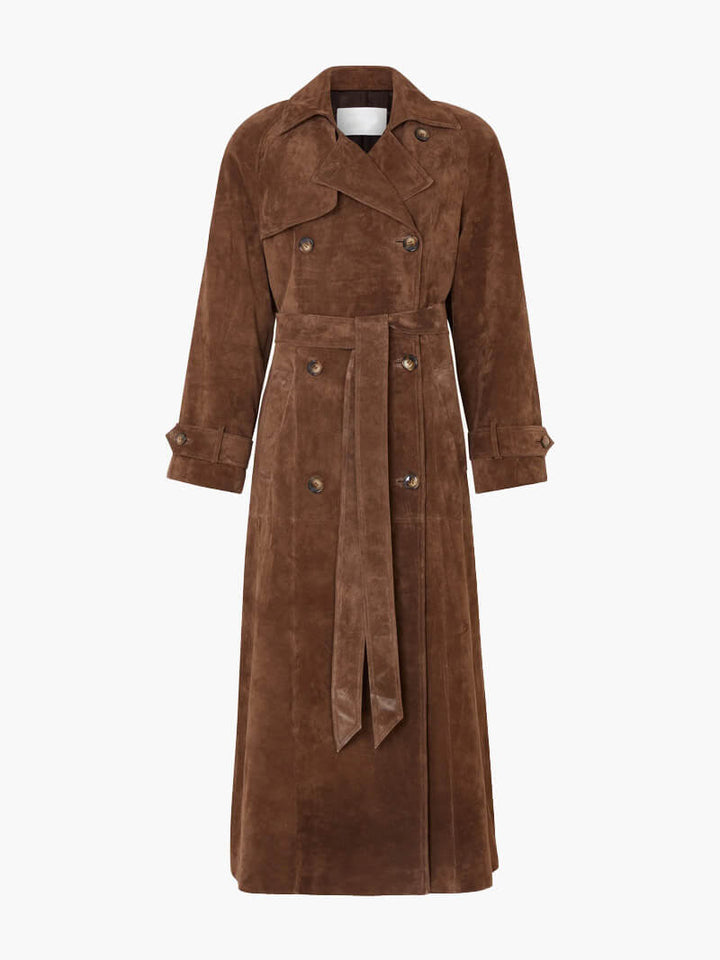 Arabella | Women's Long Belted Trench Coat