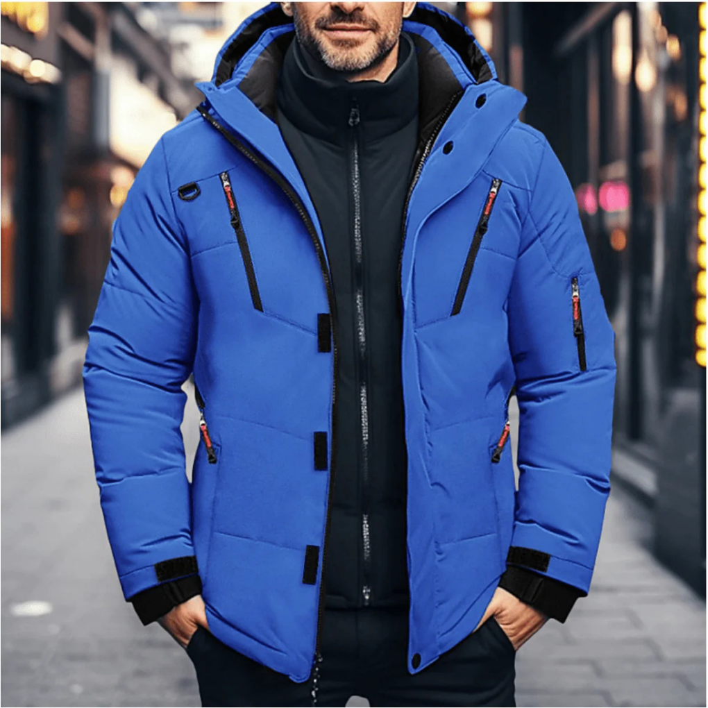 Donald | Men's Insulated Hooded Winter Jacket