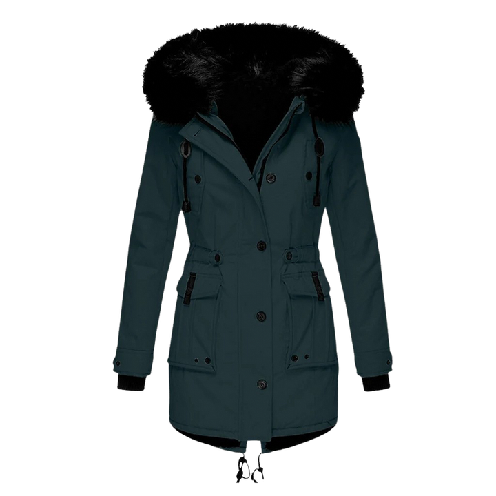 Eugenie | Women's Long Faux Fur Hooded Parka
