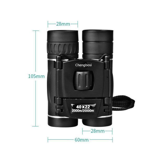Compact Binoculars – Lightweight Pocket Binoculars with Wide Field of View for Birdwatching, Travel and Outdoor Adventures
