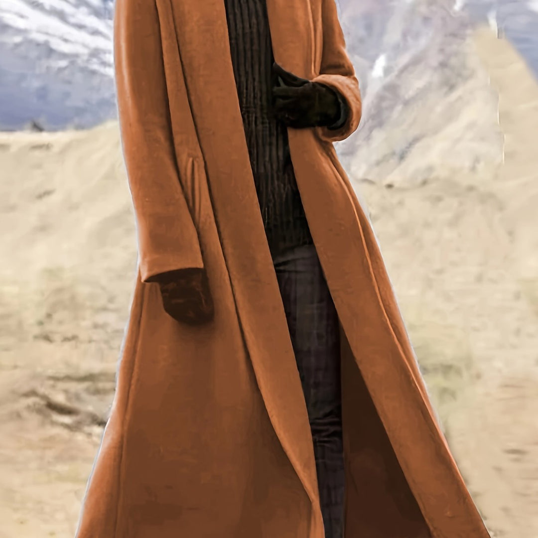 Sonia | Women's Longline Open Front Coat