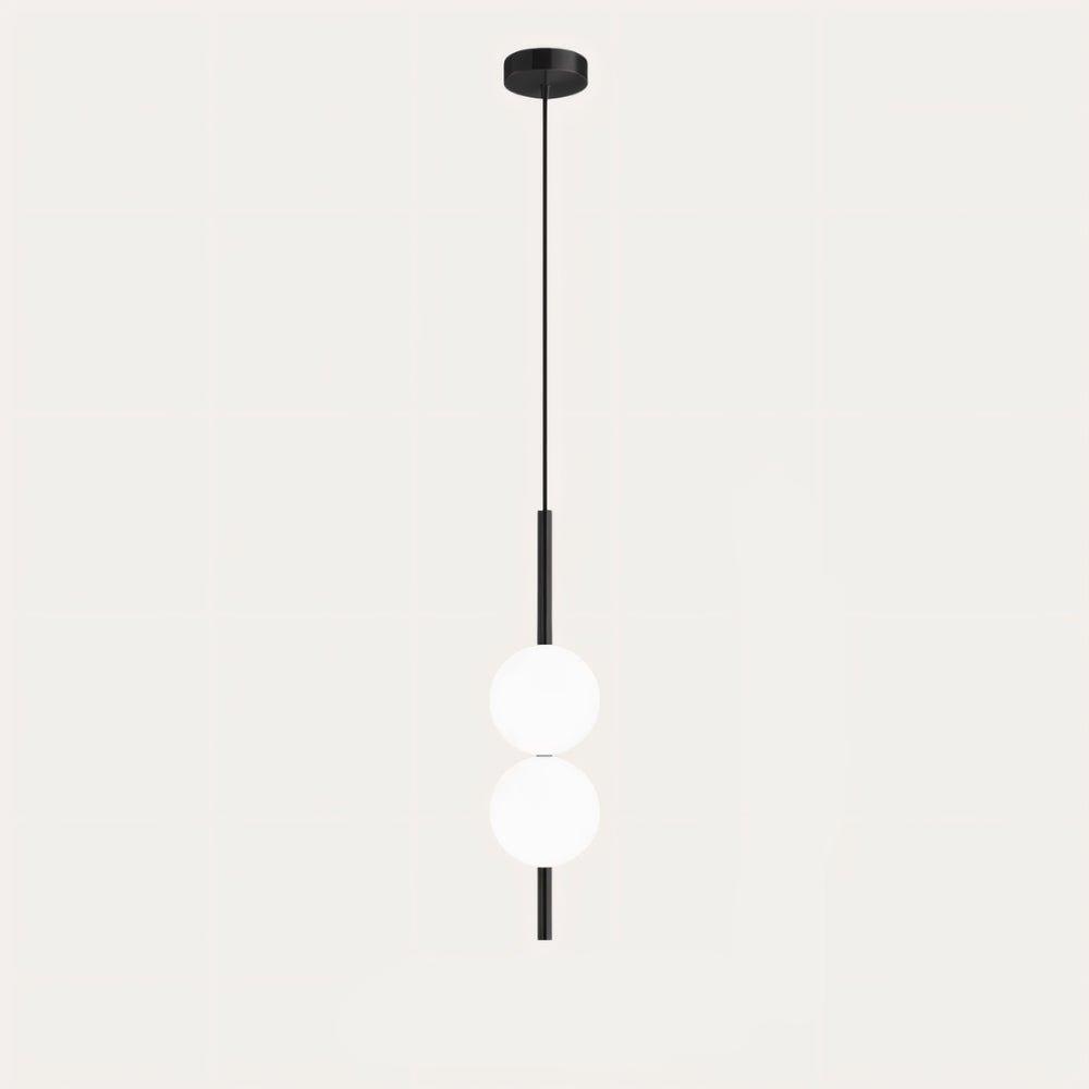 Modern Scandinavian LED Pendant Light – Minimalist Acrylic and Metal Hanging Ceiling Lamp