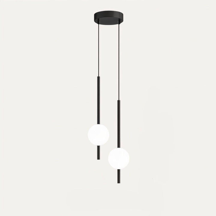 Modern Scandinavian LED Pendant Light – Minimalist Acrylic and Metal Hanging Ceiling Lamp
