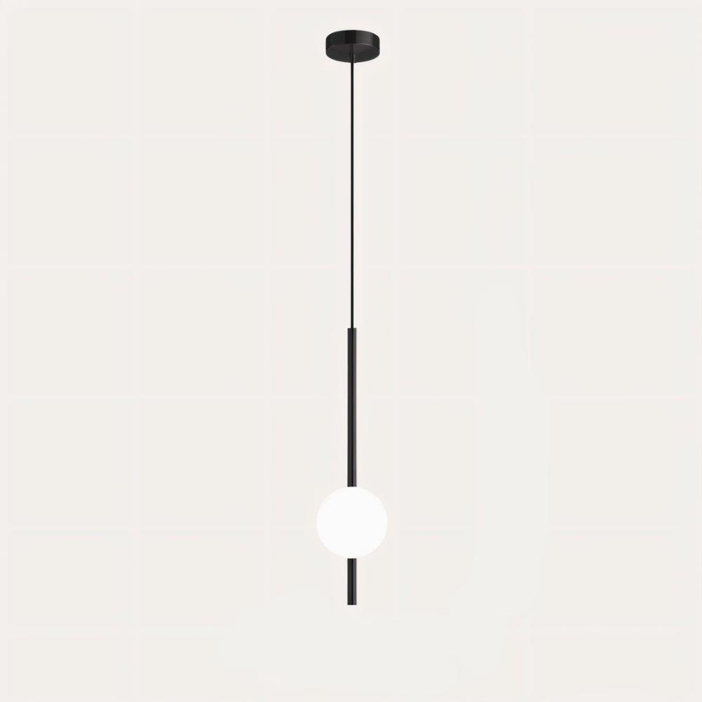 Modern Scandinavian LED Pendant Light – Minimalist Acrylic and Metal Hanging Ceiling Lamp