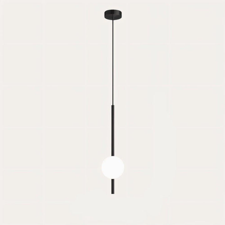 Modern Scandinavian LED Pendant Light – Minimalist Acrylic and Metal Hanging Ceiling Lamp