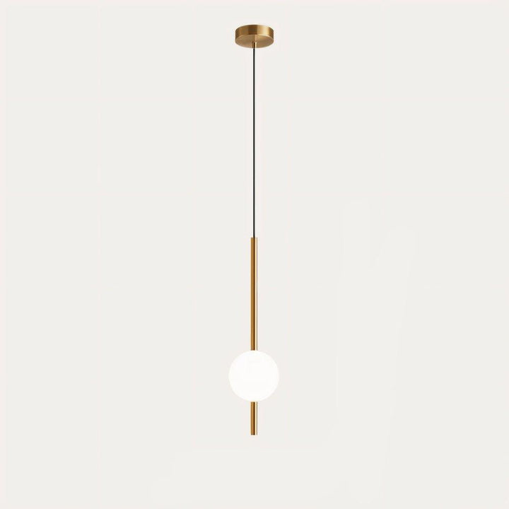 Modern Scandinavian LED Pendant Light – Minimalist Acrylic and Metal Hanging Ceiling Lamp
