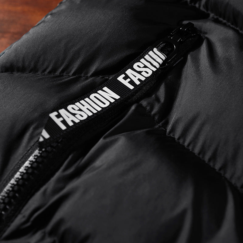 Wyatt | Men's Quilted Puffer Gilet with Stand Collar and Zip Pockets