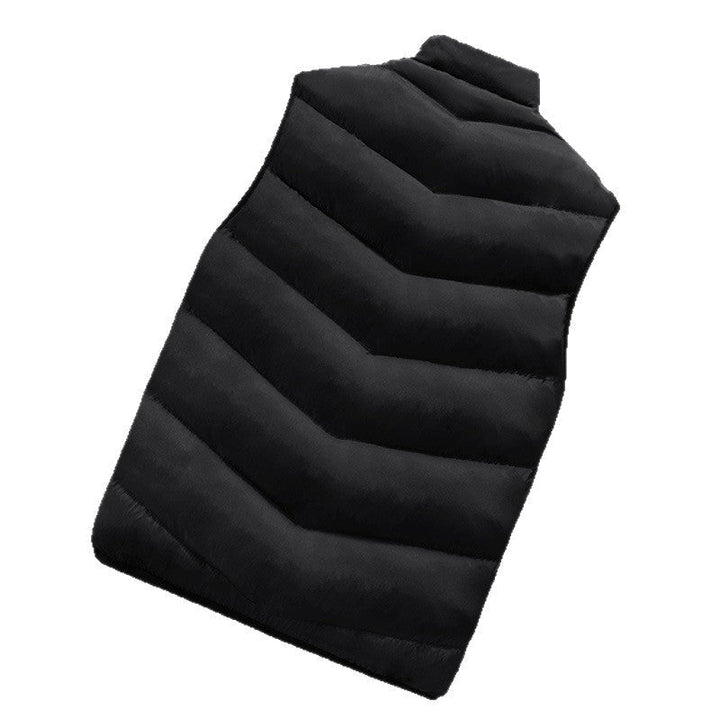 Wyatt | Men's Quilted Puffer Gilet with Stand Collar and Zip Pockets