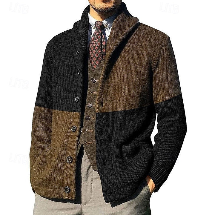Vaughan | Men's Shawl Collar Knit Cardigan