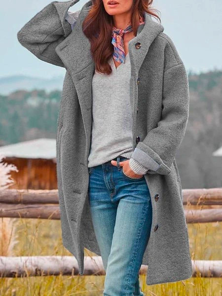Dawn | Women's Relaxed Fit Mid-Length Coat
