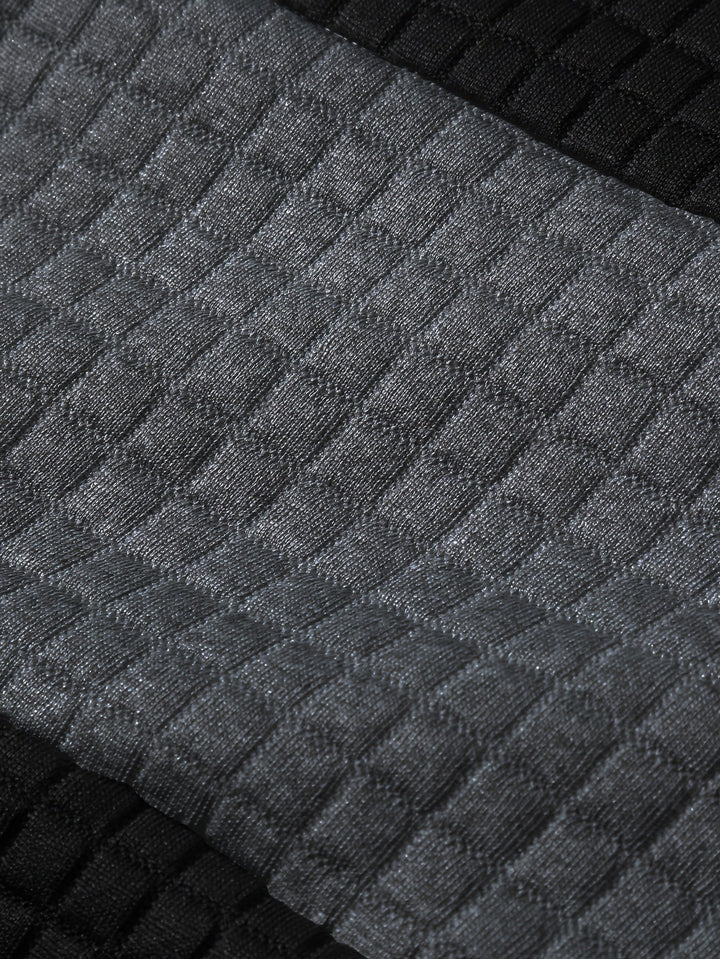 Orson | Men's Textured Colour Block Hoodie