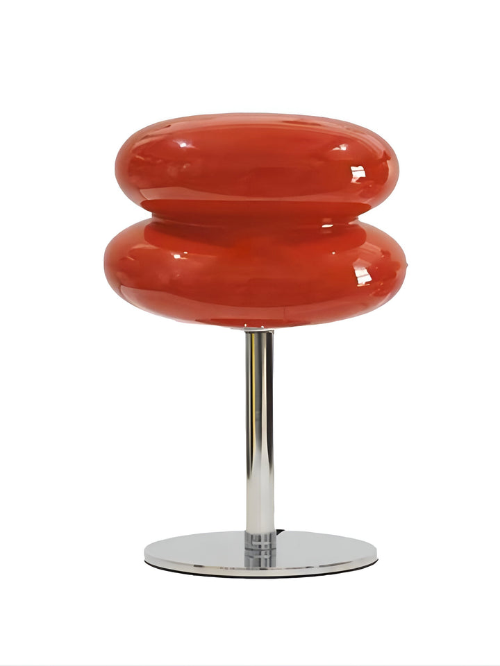 Macaron Glass Table Lamp – Colourful Modern Bedside Light with Dual Colour Lighting