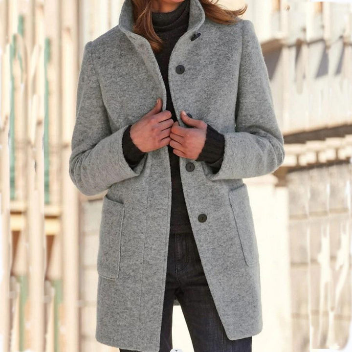 Honor | Women's Tailored Stand Collar Coat