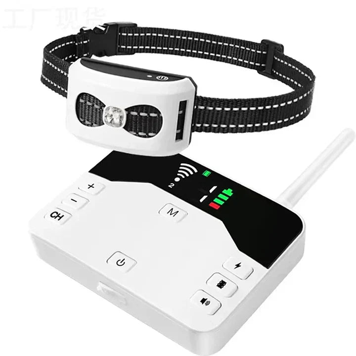 Wireless Dog Fence and Training Collar – 2-in-1 Invisible Boundary System with Adjustable Range up to 300m