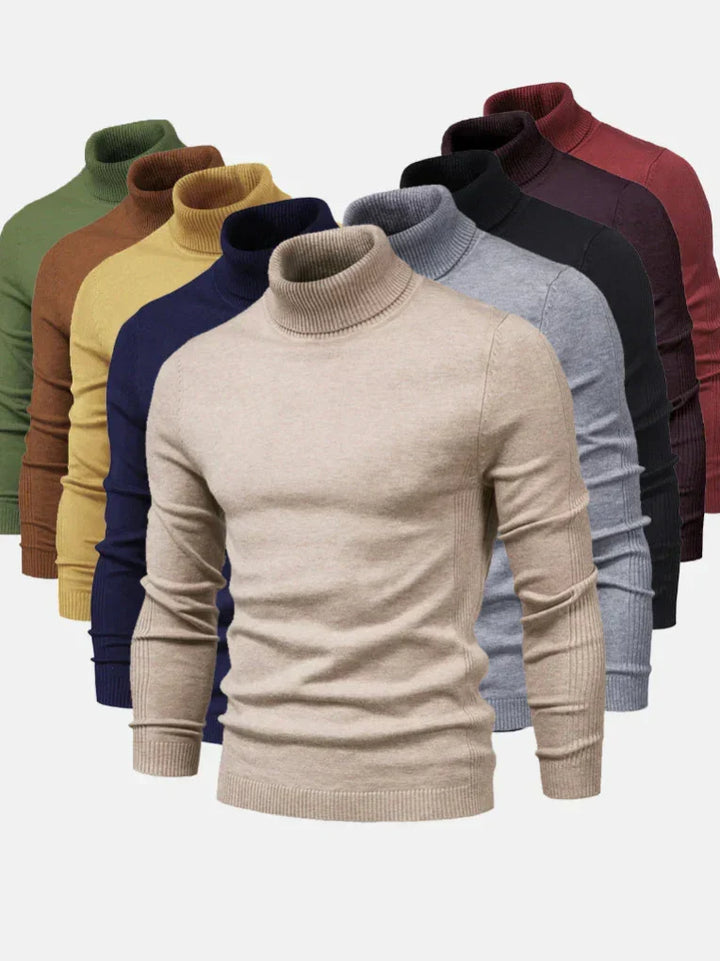 Julian | Men's Classic Roll Neck Jumper