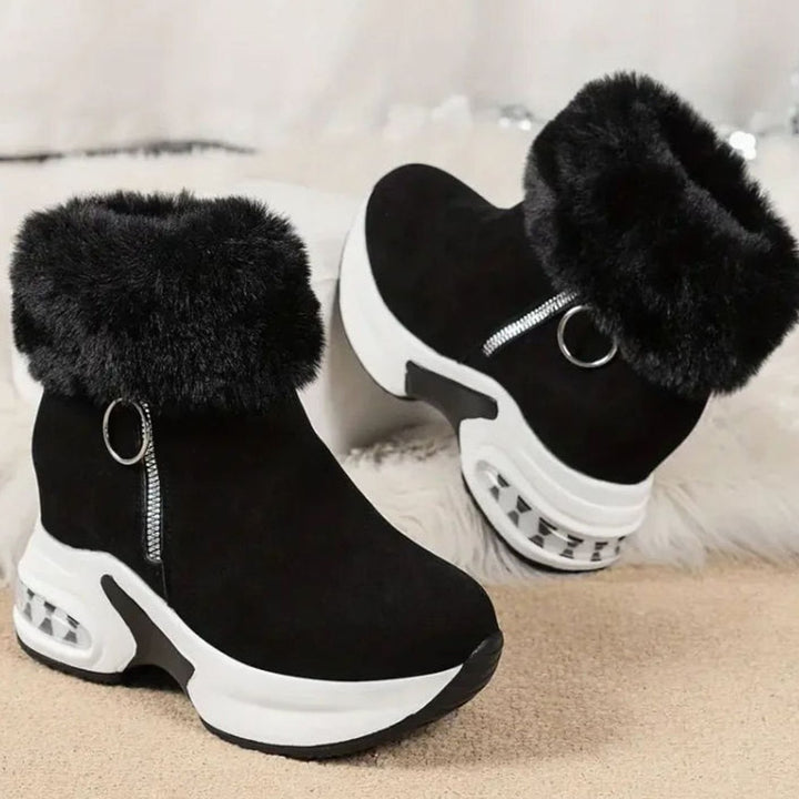 Katrina | Women's Faux Fur Lined Platform Winter Boots