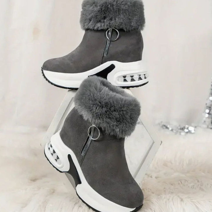 Katrina | Women's Faux Fur Lined Platform Winter Boots