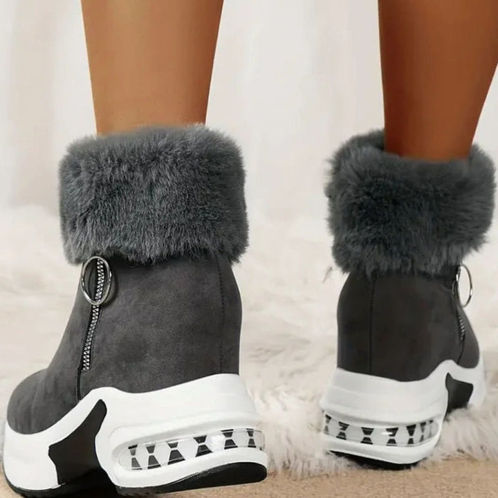 Katrina | Women's Faux Fur Lined Platform Winter Boots
