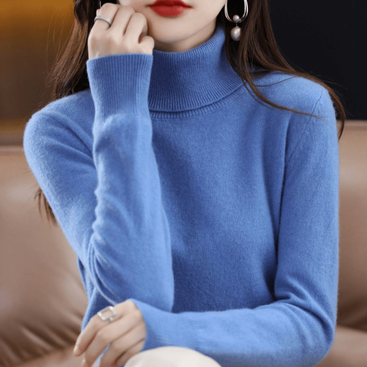 Leontine | Women's Soft Knit Roll Neck Winter Jumper