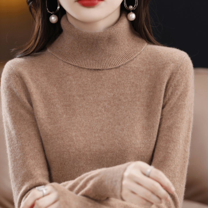 Leontine | Women's Soft Knit Roll Neck Winter Jumper