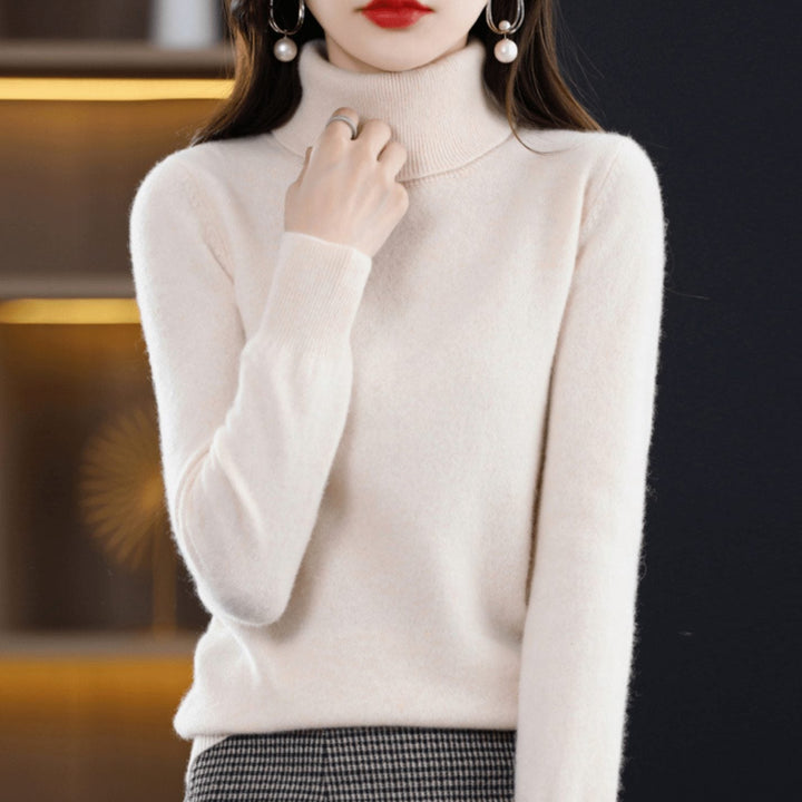 Leontine | Women's Soft Knit Roll Neck Winter Jumper
