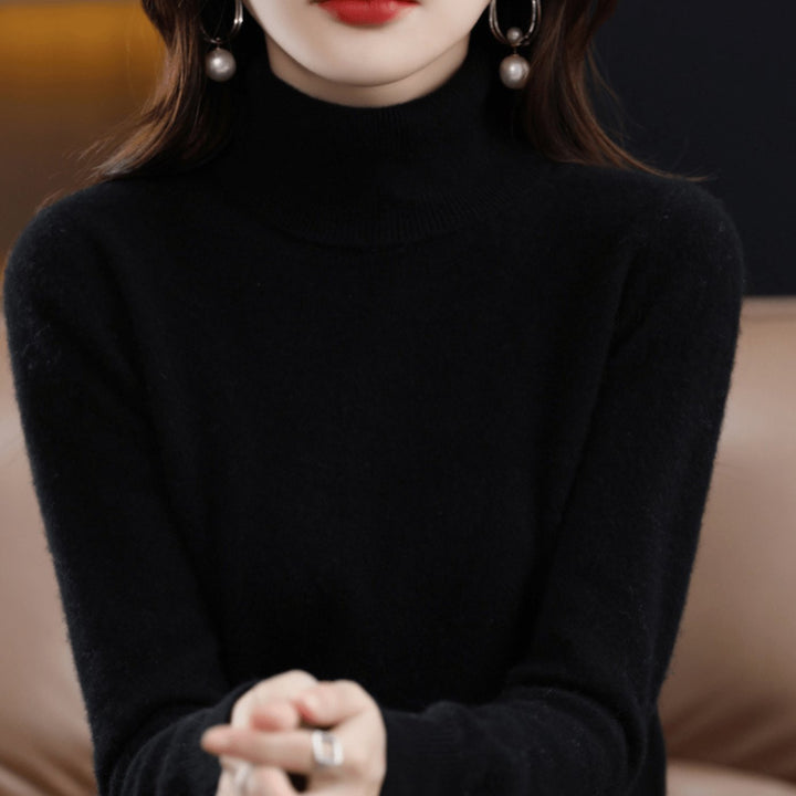 Leontine | Women's Soft Knit Roll Neck Winter Jumper