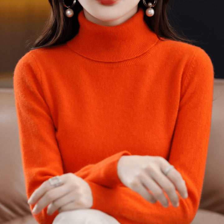 Leontine | Women's Soft Knit Roll Neck Winter Jumper