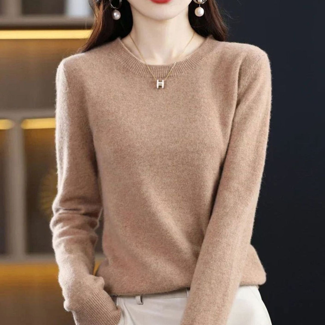 Sian | Women's Classic Crew Neck Knit Jumper