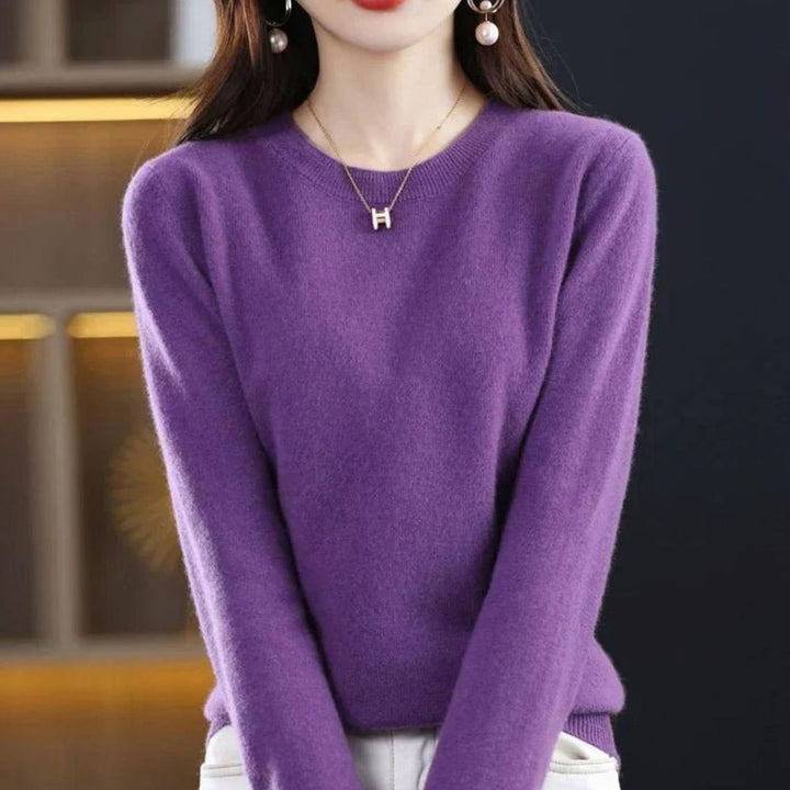 Sian | Women's Classic Crew Neck Knit Jumper