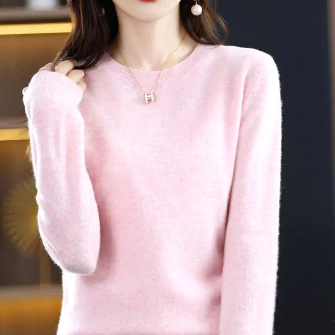 Sian | Women's Classic Crew Neck Knit Jumper