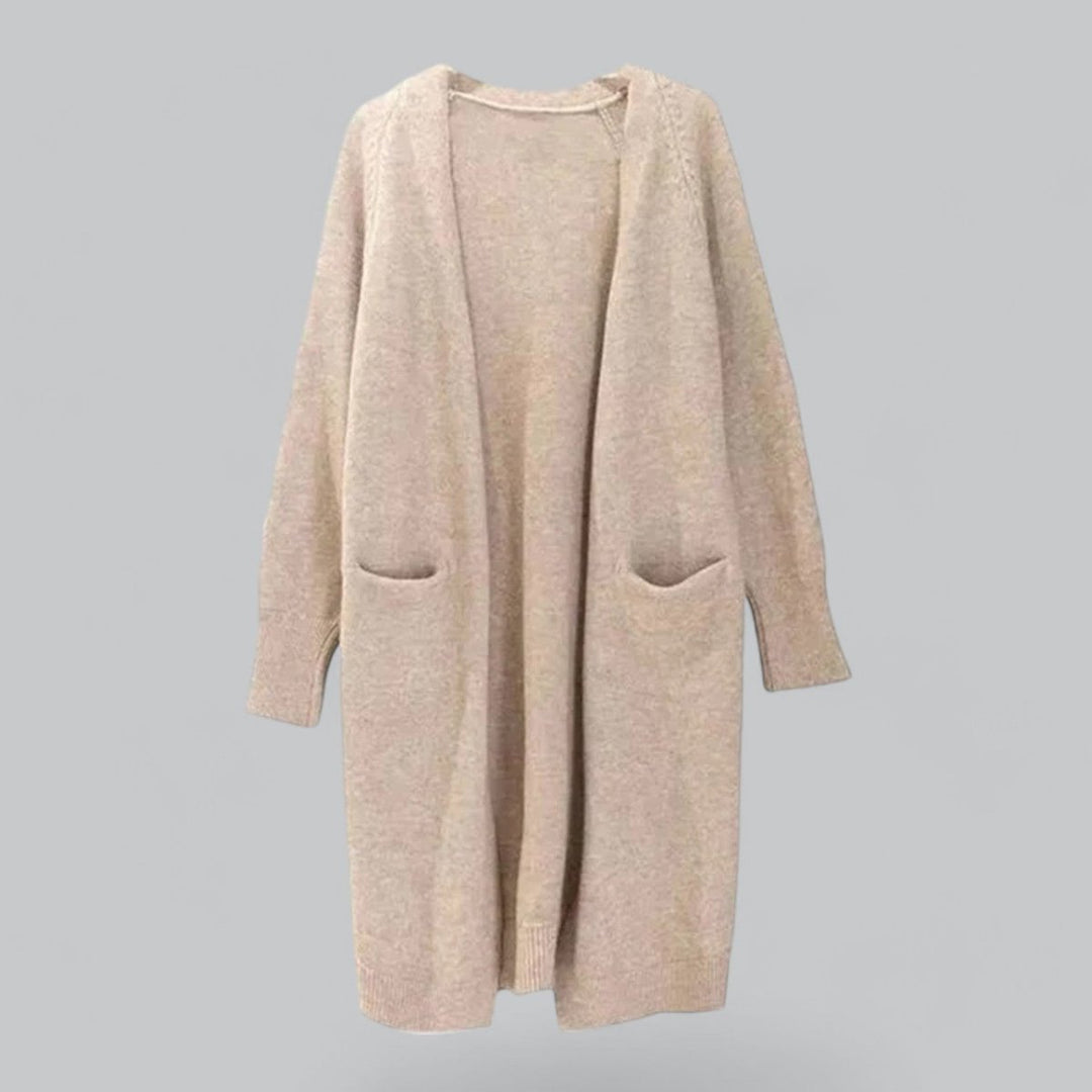 Romy | Women's Oversized Cashmere-Blend Longline Cardigan
