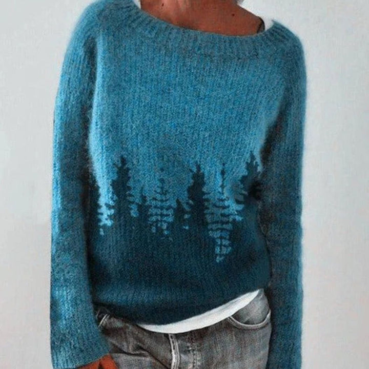 Wilma | Women's Relaxed Fit Nordic Knit Jumper