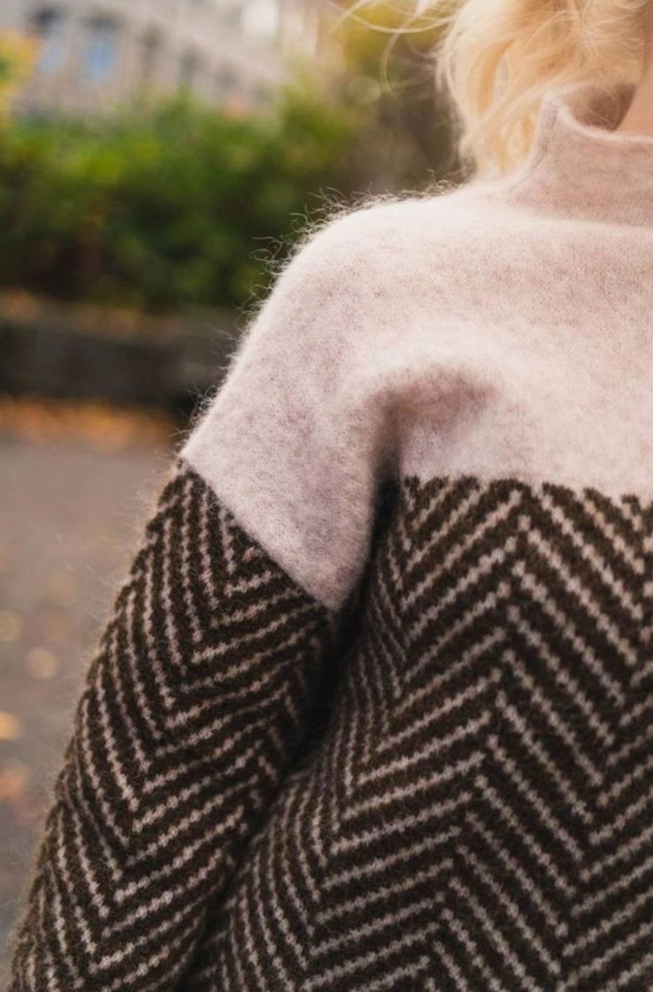 Esmara | Women's Oversized Herringbone High Neck Knit Jumper
