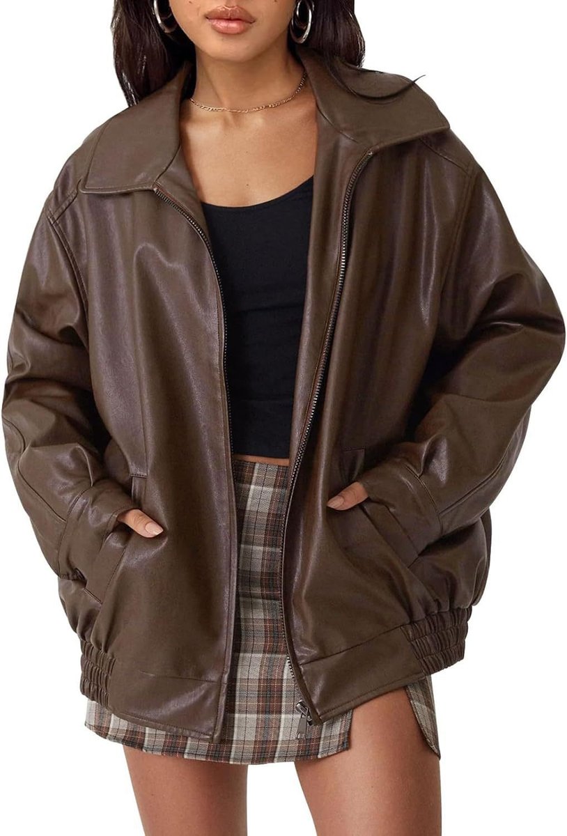 Marianne | Women's Oversized Bomber Jacket
