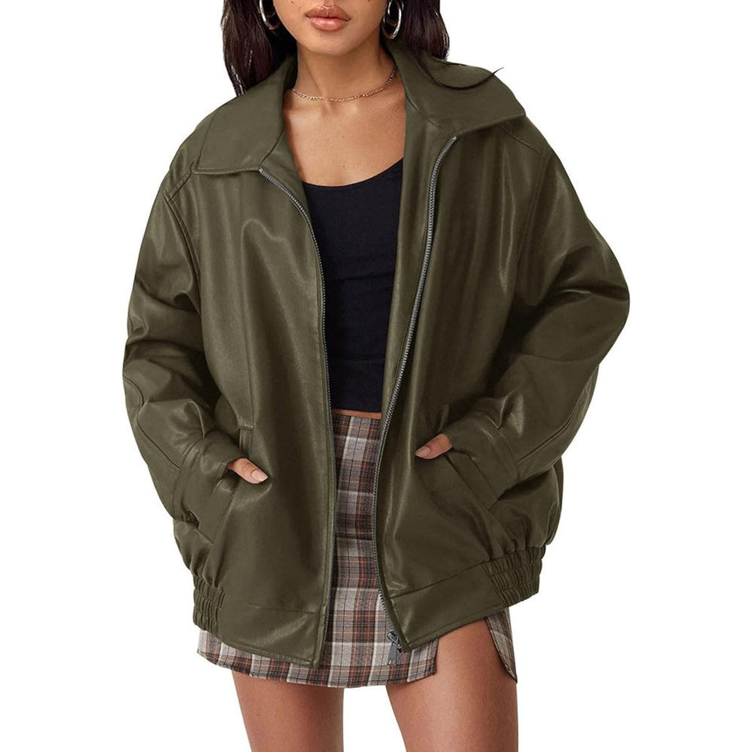 Marianne | Women's Oversized Bomber Jacket