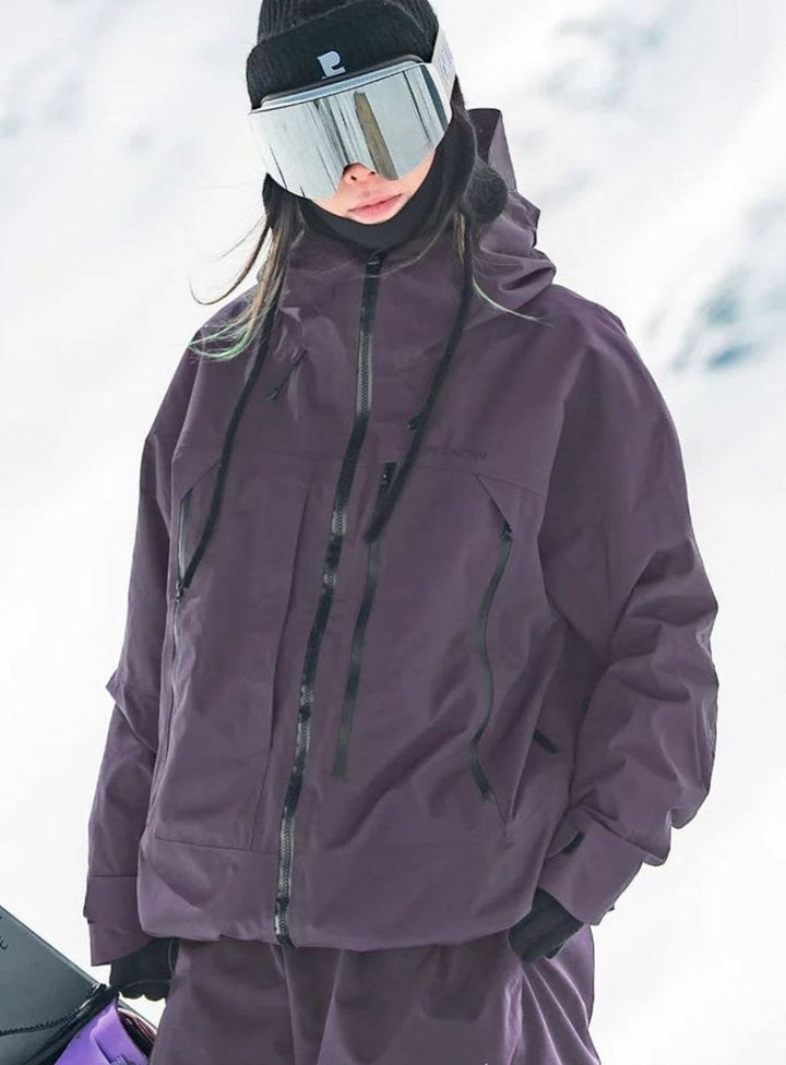 Avelia | Women's Waterproof Insulated Hooded Ski Jacket