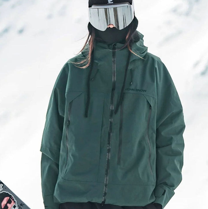 Avelia | Women's Waterproof Insulated Hooded Ski Jacket