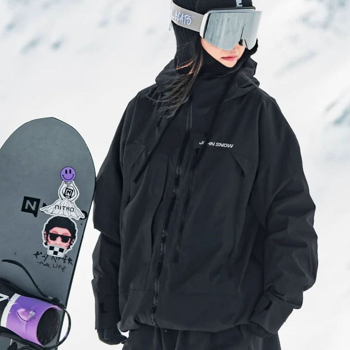 Avelia | Women's Waterproof Insulated Hooded Ski Jacket