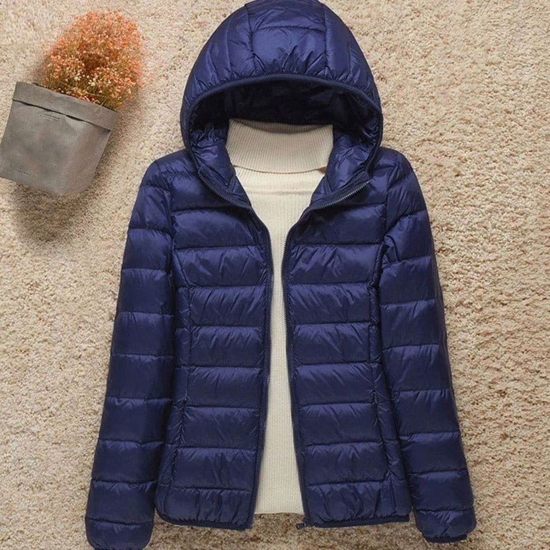 Florrie | Women's Lightweight Down Quilted Hooded Jacket