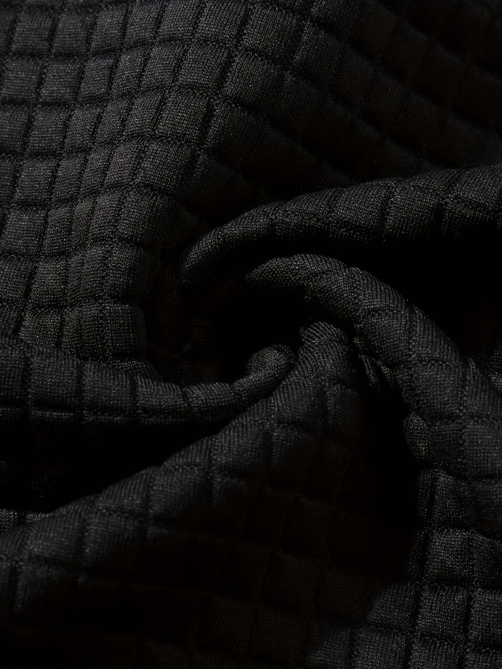 Orson | Men's Textured Colour Block Hoodie