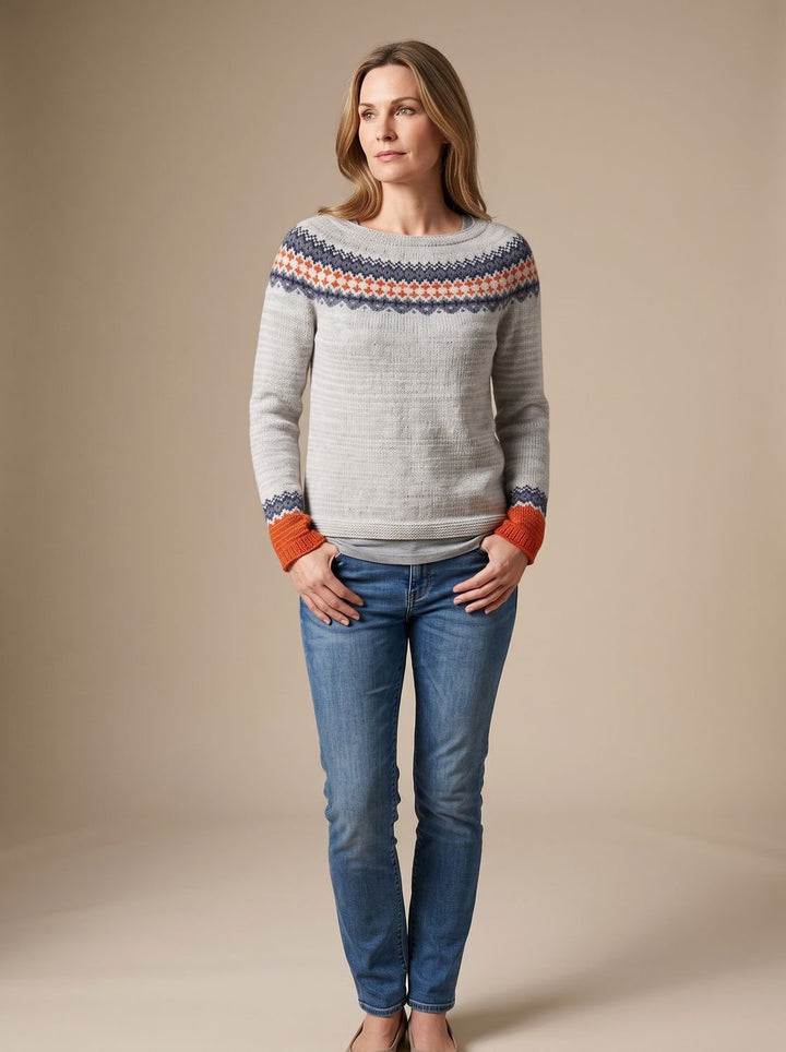 Rosamund | Women's Fair Isle Christmas Knit Jumper