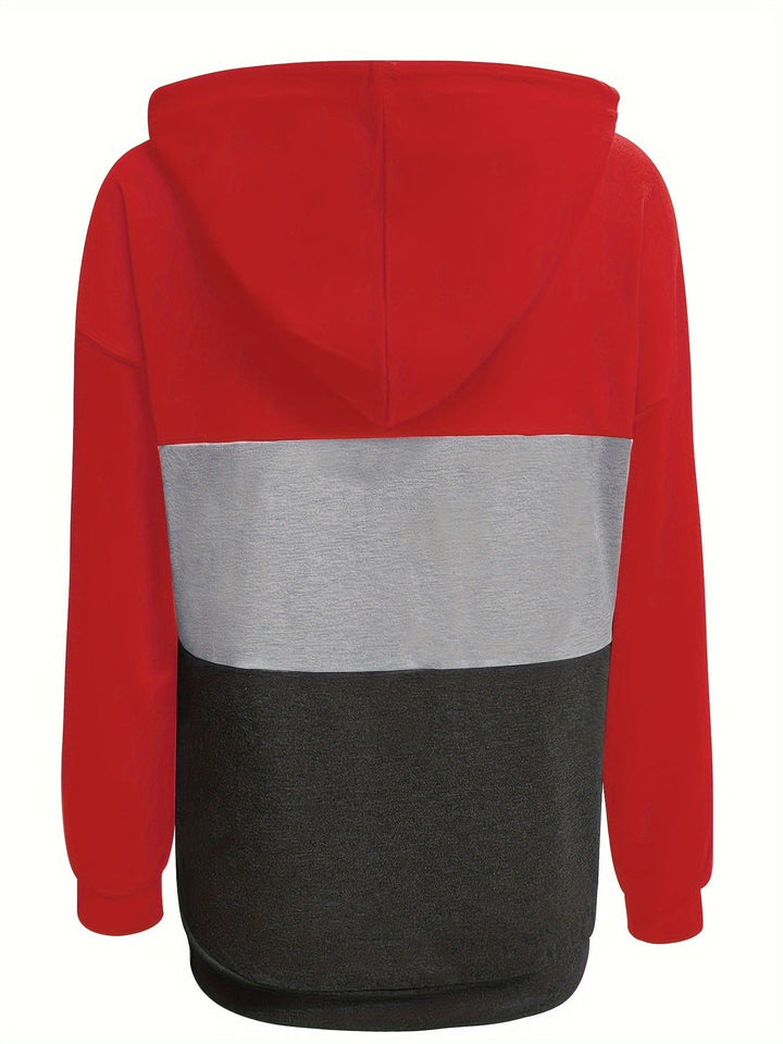 Bianca | Women's Relaxed Fit Colour Block Hoodie